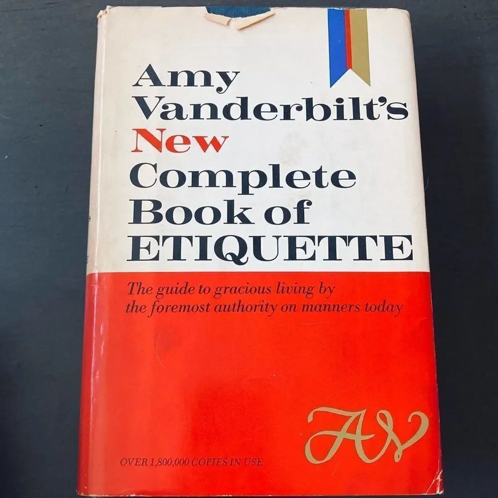 Vintage Amy Vanderbilt’s New Complete Book of Etiquette